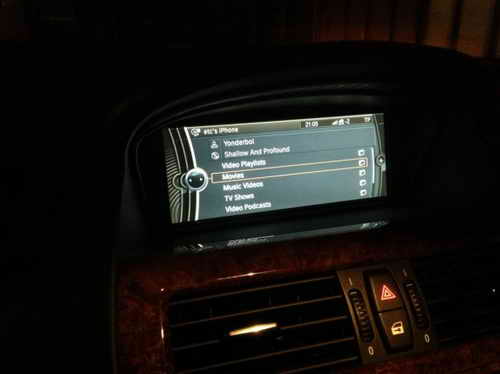 BMW Блог: Блог им. alexavias: BMW 6 series 650i &laquo;Южанка&raquo; &rsaquo;USB и базовая пластина