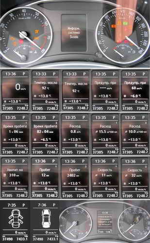 VAG Блог: Audi, Volkswagen, Skoda, Seat, Porsche: Функции Maxi-Dot