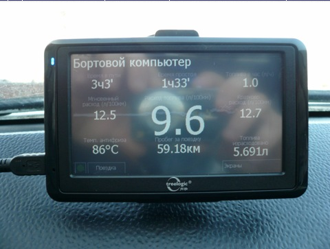 Блог им. marinausenko: ELM327 + GPS навигатор = бортовой компьютер