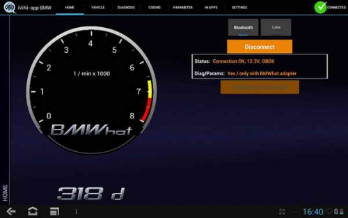 BMW Блог: ELM327 Диагностика BMW программой BMWhat на Android часть1