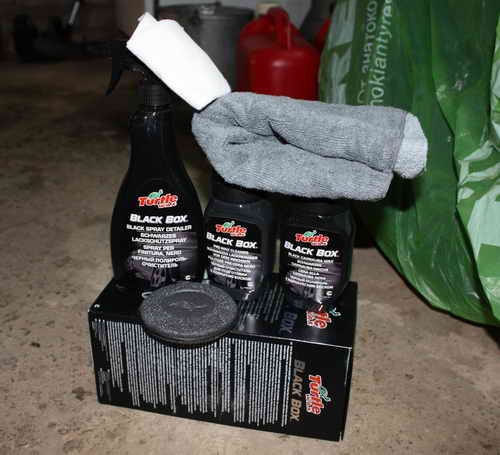Автохимия. Как правильно ухаживать за автомобилей: Turtle Wax Black Box. Как я полировал свой Ленд Круизер